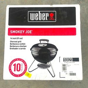 Weber portable charcoal grill 14”